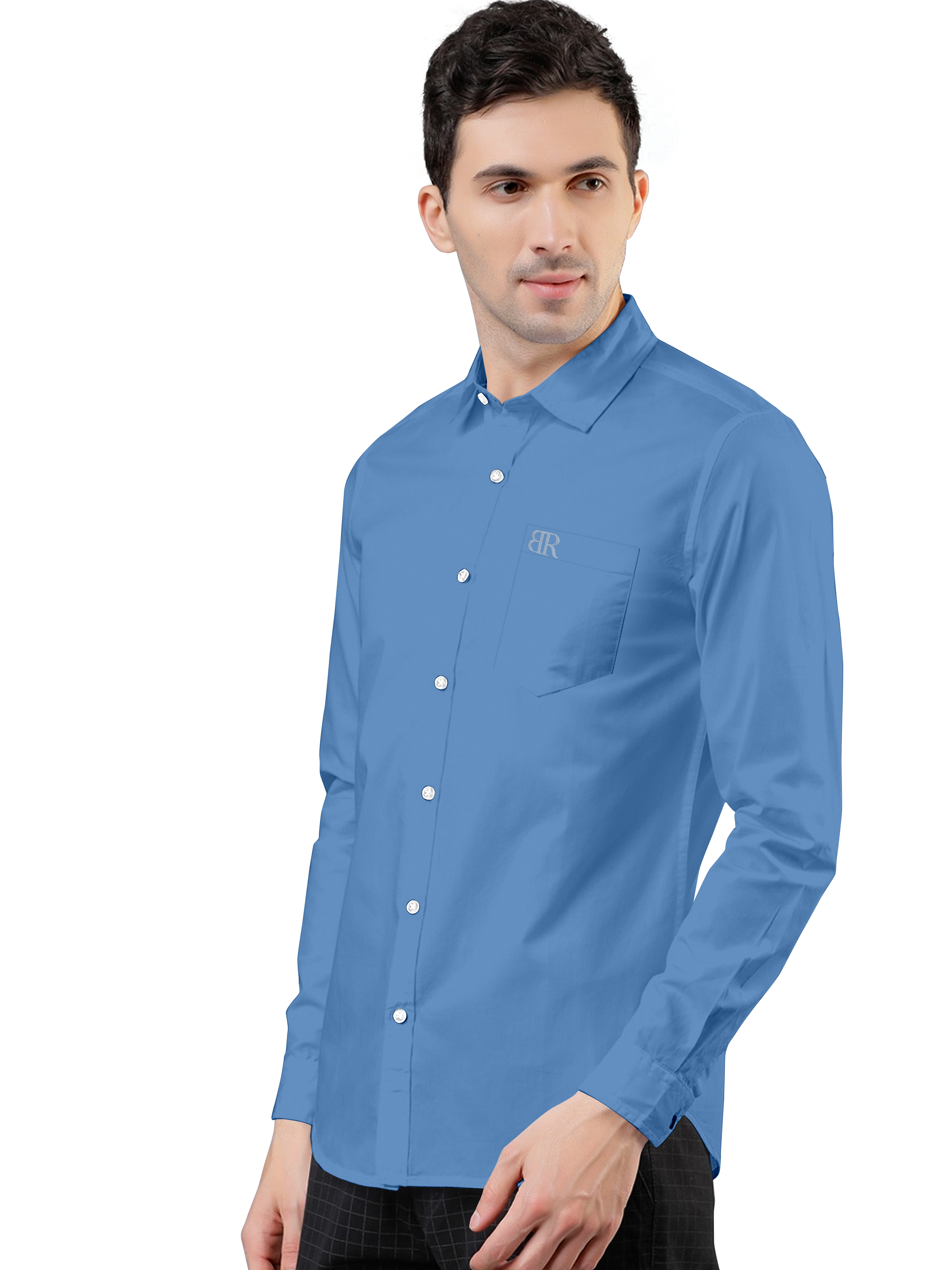 Blue formal shirt